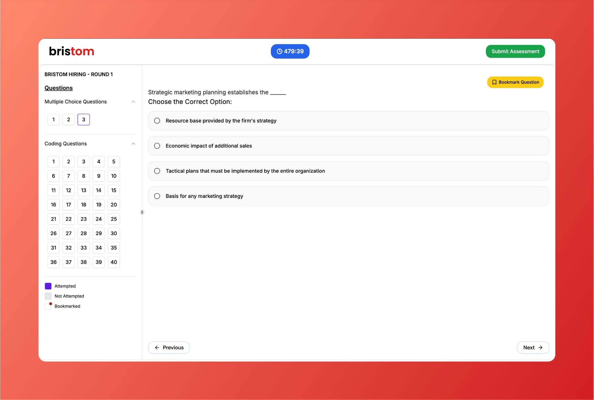 Bristom Coding Screen
